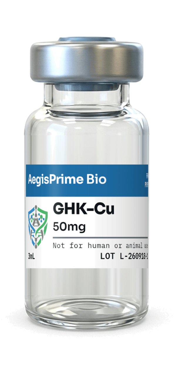 AegisPrime Bio GHK-Cu 50mg vial